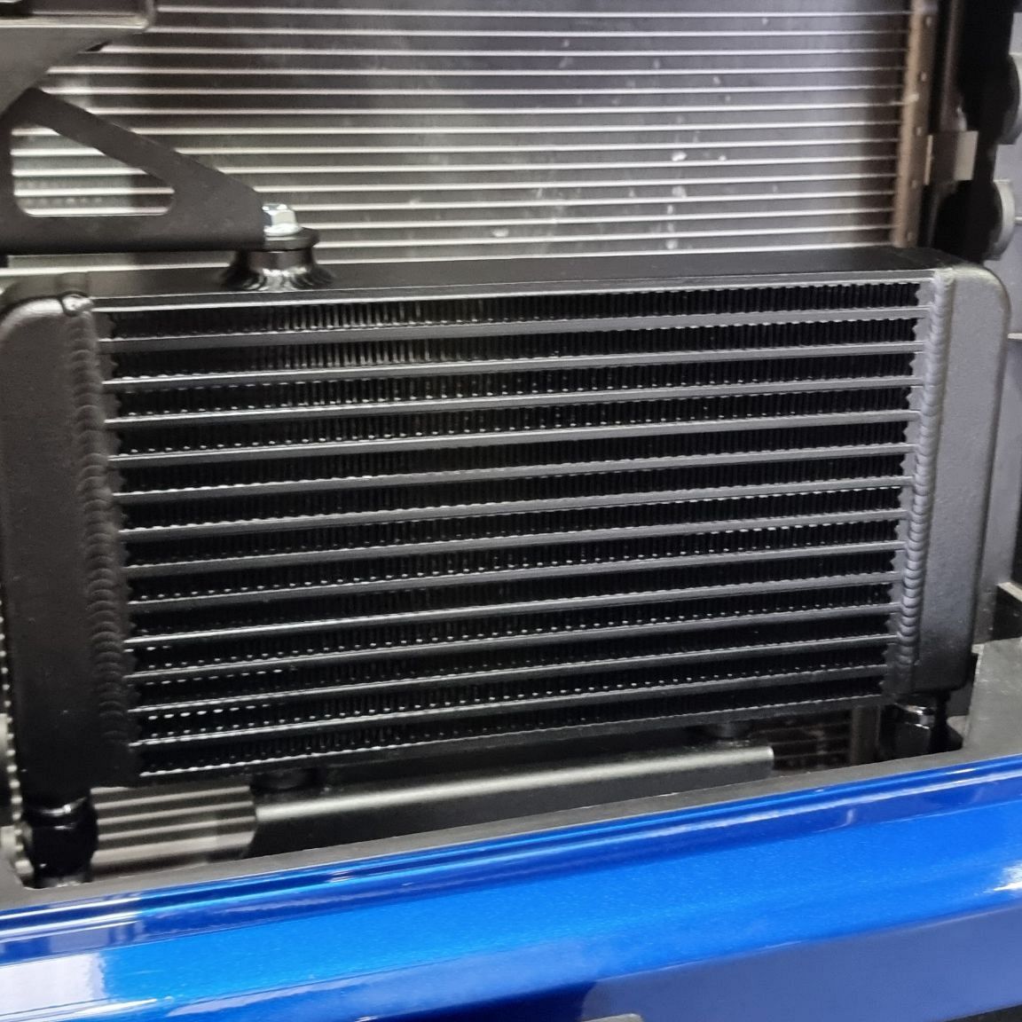 Next Gen Ranger Raptor Transmission Cooler - Black (Fits With Factory Type Intercoolers and Process West Stage 1 and 2 Intercooler)